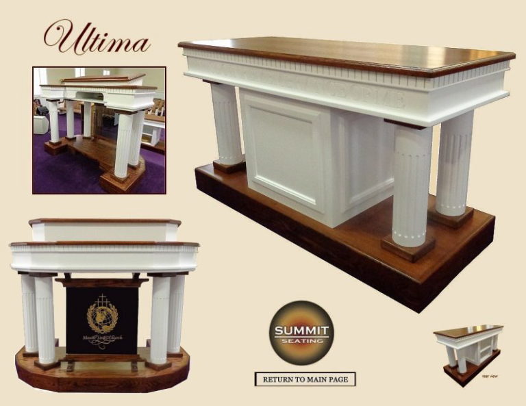 Pulpit Sets Summit Seating For Churches