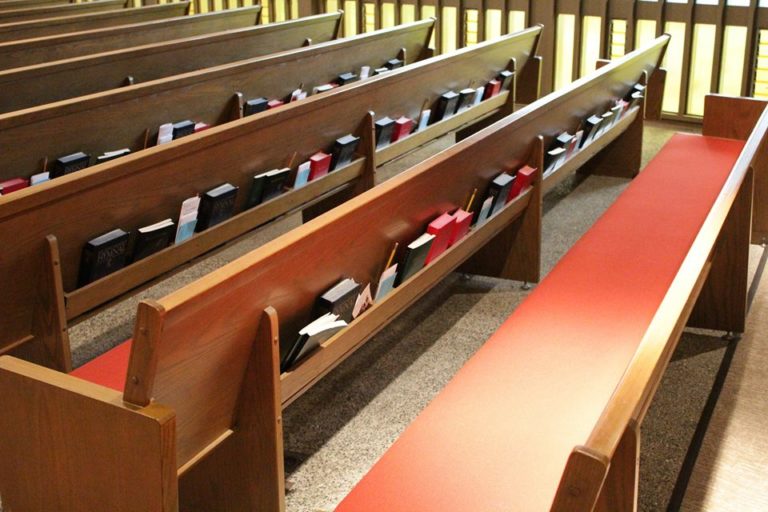Used Pews for Sale by a church. Free Listings Summit Seating For