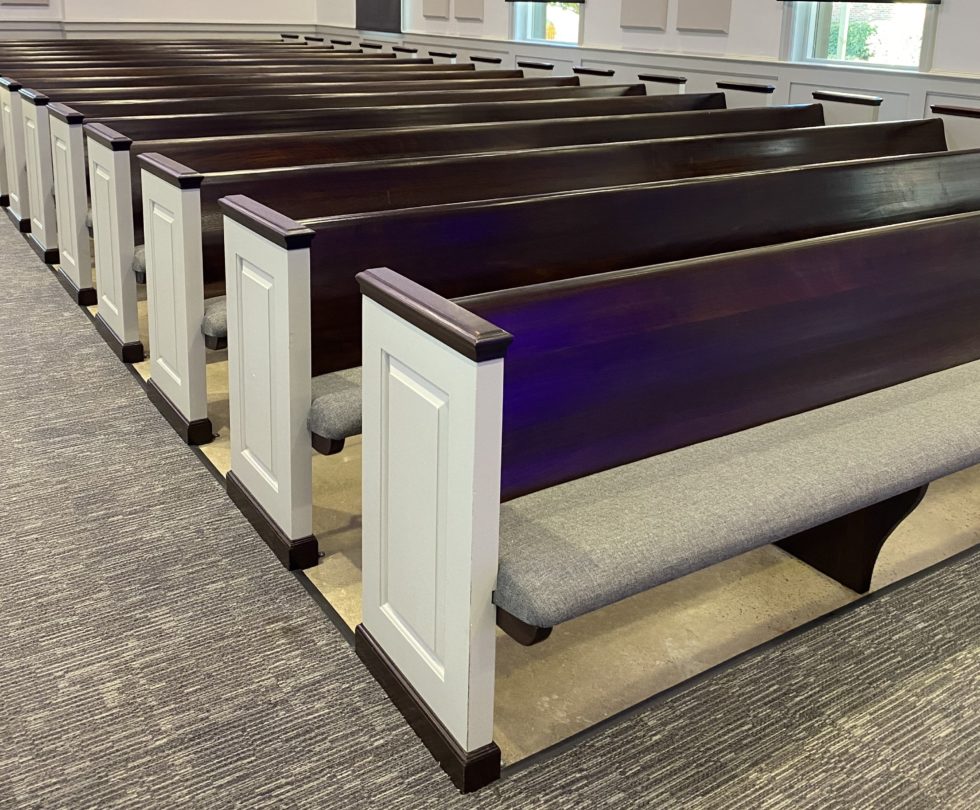 Used Pews for Sale by a church. Free Listings Summit Seating For