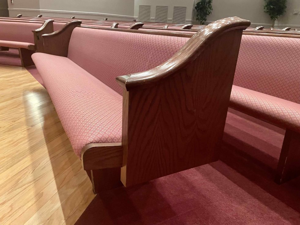 Used Pews for Sale by a Church. Free Listings USED PEWS For Sale by a