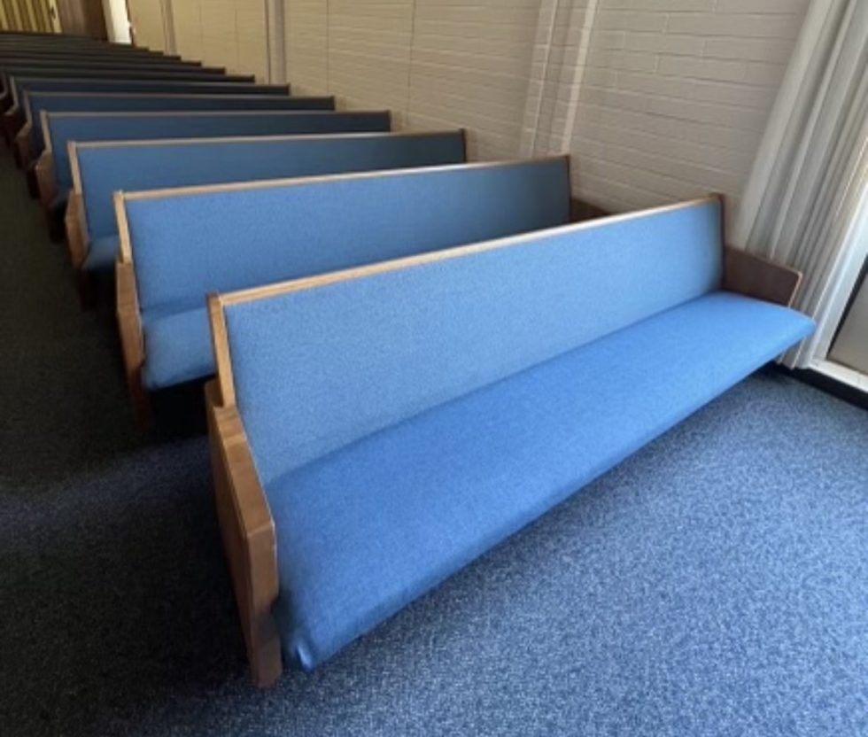Used Pews for Sale by a Church. Free Listings USED PEWS For Sale by a